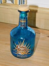 Garrafa de vidro azul vazia Cabo Wabo Tequila - Sammy Hagar vintage descontinuada comprar usado  Enviando para Brazil