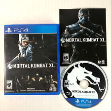 Usado, Mortal Kombat XL Sony PlayStation 4 PS4 Lucha Completa con Manual/Inserto segunda mano  Embacar hacia Argentina