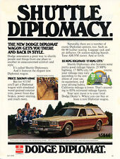 Dodge diplomat 1978 for sale  NEWCASTLE