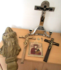 Hausaltar kruzifixe kreuze gebraucht kaufen  Schönwald