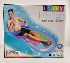 Intex King Kool Swimming Pool Lounger with Headrest & Cupholder One Lounge for sale  Shipping to South Africa