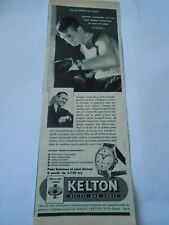 1957 advertising kelton d'occasion  Expédié en Belgium