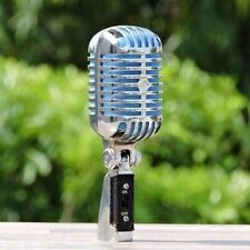 Usado, Microfone profissional dinâmico vintage clássico-icônico estilo retrô, grelha de metal comprar usado  Enviando para Brazil