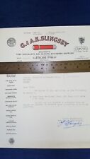 Hull letter. slingsby for sale  SHEFFIELD