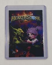 Tarjeta coleccionable de Hearthstone edición limitada firmada por artista ""Héroes de Warcraft"" 1/10, usado segunda mano  Embacar hacia Argentina