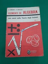 Libro elementi algebra usato  Terni