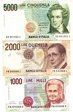 Banknoten italien 5000 gebraucht kaufen  Limbach-Oberfrohna