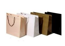 Shopper busta sacchetto borsa in plastica lucida h 280x125x340 mm. Set di 10  usato  Italia
