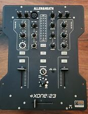 Used, Allen & Heath XONE 23 Black DJ Mixer - AH-XONE:23 Vertical Faders Need Replacing for sale  Shipping to South Africa