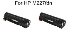 2 cartuchos de tóner de tinta negra para impresora todo en uno HP laser-jet Pro MFP M227fdn segunda mano  Embacar hacia Argentina
