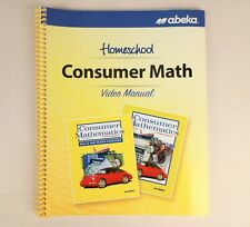 Abeka consumer math for sale  Post Falls
