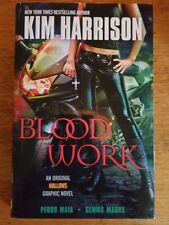 Blood Work de Kim Harrison una novela gráfica original de Hollows 2011 HBDJ Vampiros segunda mano  Embacar hacia Argentina