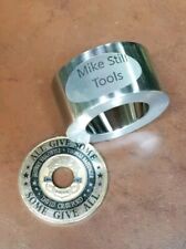 1.75" COIN RING MAKING TOOLS 20 DEGREE REDUCTION, FOLD OVER DIE CHALLENGE COINS for sale  Shipping to Canada