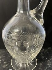 Antique glass decanter for sale  SWINDON