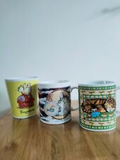 Cat mugs. hallmark for sale  STUDLEY