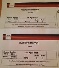 Tickets wolfgang trepper gebraucht kaufen  Marschacht