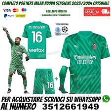 Maglia milan portiere usato  Solferino