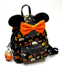 Mini mochila mosca lounge lantejoulas Halloween parques da Disney Minnie Mouse (nova com etiquetas) comprar usado  Enviando para Brazil