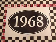 1968 year sticker for sale  BEWDLEY