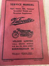 velocette venom clubman for sale  NORTHAMPTON