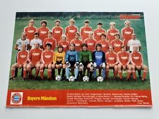 Mannschaftsfoto poster bayern gebraucht kaufen  Düsseldorf