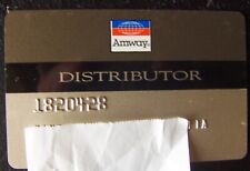 Expired AMWAY Distributor Card for sale  Shipping to South Africa