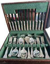Kings Pattern A1 EPNS 44 Piece Silver Plated  Cutlery Set Sheffield England for sale  Shipping to South Africa