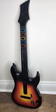 Xbox 360 Guitar Hero Wireless Controller Red Octane Sunburst Please Read Disc for sale  Shipping to South Africa