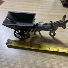 Usado, Vagão de feno antigo de ferro fundido 6 polegadas MULA DRAW HAY carrinho de puxar burro vintage comprar usado  Enviando para Brazil