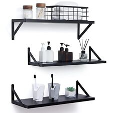 Floating shelves black for sale  Lathrop