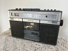 🍊Cassete estéreo vintage realista Boombox rádio década de 1980 | Modelo 14-805 não testado comprar usado  Enviando para Brazil