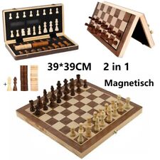 Magnetische holz schach gebraucht kaufen  Bremen