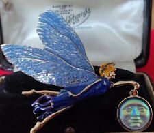 Blue enamel fairy for sale  ALTRINCHAM