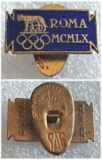 Distintivo olimpiadi roma usato  Capannori
