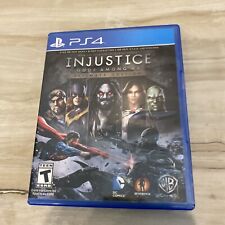 PlayStation 4 Injustice Gods Among Us Ultimate Edition casi como nuevo segunda mano  Embacar hacia Argentina