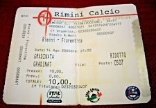 Ticket rimini fiorentina usato  Firenze