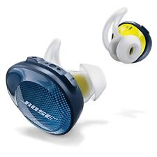 Auriculares Bluetooth inalámbricos gratuitos Bose SoundSport azul medianoche/amarillo limón segunda mano  Embacar hacia Mexico