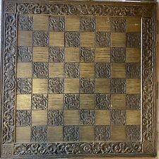 XL / Large Vintage Tournament Chess Board / 23.625"  Squares 2.375" (6cm) Each, used for sale  Shipping to South Africa