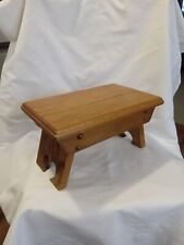 stool solid wood oak for sale  Sardinia