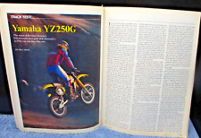 Usado, Guia de ciclo março 1980 Yamaha YZ250 XS400 Honda GL1100 CB400T Hawk Suzuki TS250 comprar usado  Enviando para Brazil
