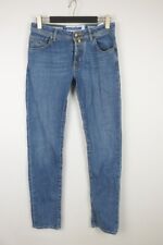 JACOB COHEN Wash Denim Slim Straight Regular Jeans Size 32 / W32 Button Fly for sale  Shipping to South Africa