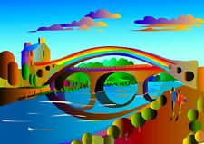 Rainbow bridge. giclee for sale  CARDIFF