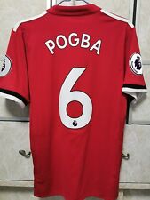 Usado, Camiseta/camisa Manchester United 17-18 Premier League Home #6 Pogba comprar usado  Enviando para Brazil