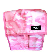 Sacola de almoço congelável por Pack-It rosa estampa camuflada em excelente estado usado comprar usado  Enviando para Brazil