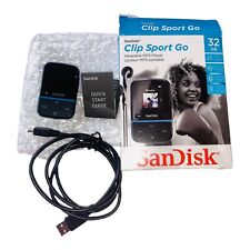 Usado, Reproductor de MP3 portátil SanDisk con clip portátil 32 GB radio FM, audiolibros, música segunda mano  Embacar hacia Argentina