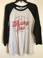 Dierks Bentley Baseball T-Shirt Mens Size XL Blue Gray Whiskey Row Arizona for sale  Shipping to South Africa