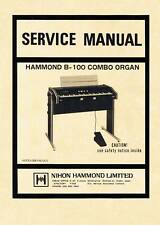 Hammond 100 service usato  Italia