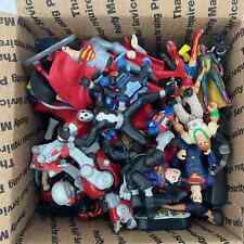 LOTE MISTO USADO 3 libras figuras de ação super-heróis brinquedos bonecas Superman DC Marvel comprar usado  Enviando para Brazil
