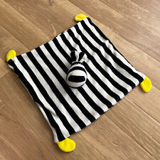 Begagnade, Ikea Klappa Zebra Horse Striped Comforter Blankie Blanket Soother Black bnwot 💖 till salu  Toimitus osoitteeseen Sweden