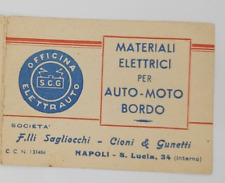 Calendarietto 1946 officina usato  Napoli